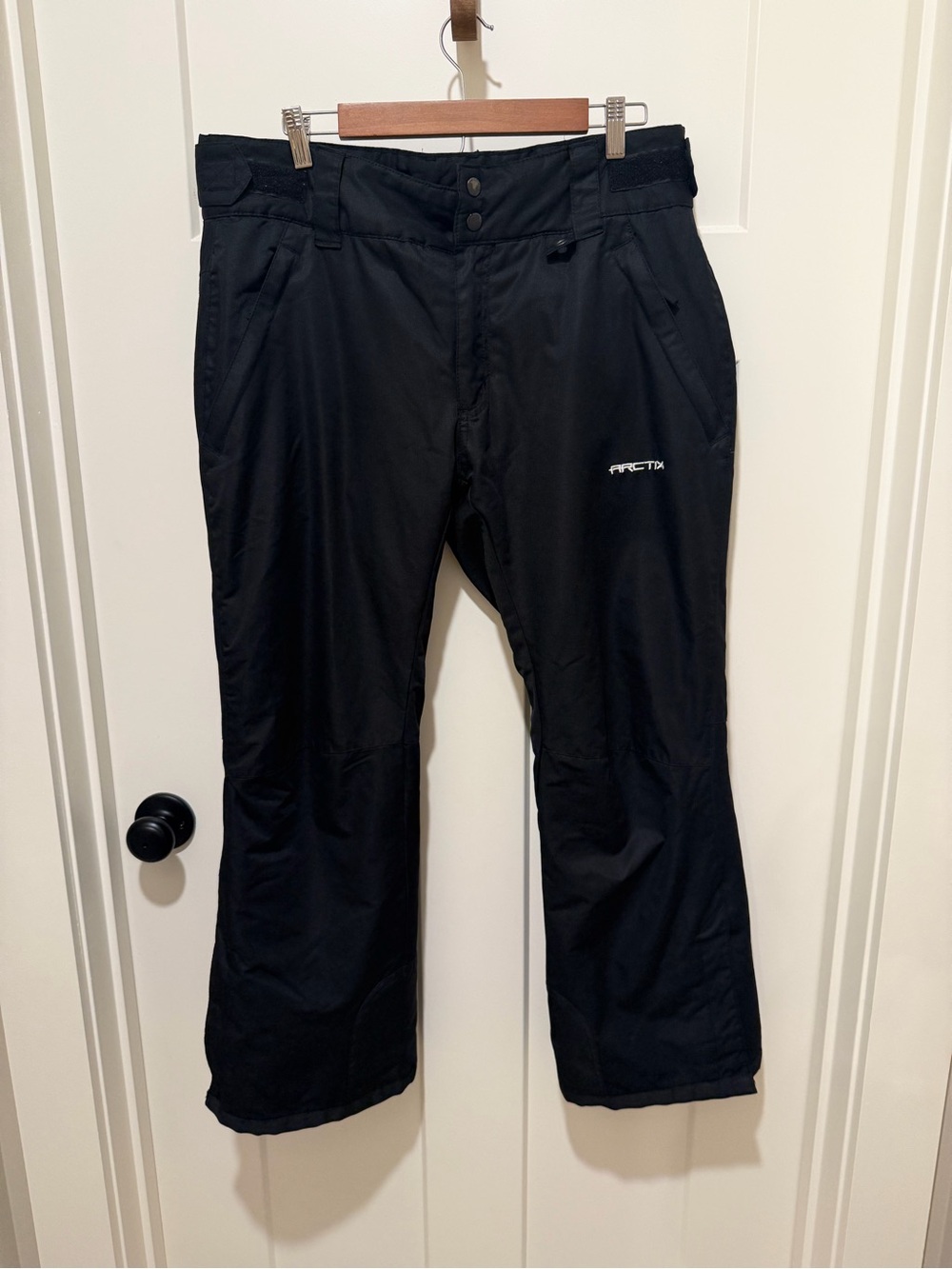 Black Women’s Short Snow Pants